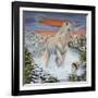 Horse and the Hare-Sue Clyne-Framed Giclee Print