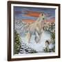 Horse and the Hare-Sue Clyne-Framed Giclee Print