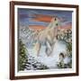 Horse and the Hare-Sue Clyne-Framed Giclee Print