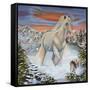 Horse and the Hare-Sue Clyne-Framed Stretched Canvas