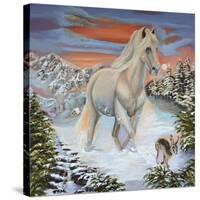 Horse and the Hare-Sue Clyne-Stretched Canvas