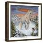 Horse and the Hare-Sue Clyne-Framed Premium Giclee Print