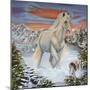 Horse and the Hare-Sue Clyne-Mounted Premium Giclee Print