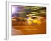 Horse and Wagon at Night, Melbourne, Victoria, Australia-David Wall-Framed Photographic Print