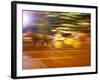 Horse and Wagon at Night, Melbourne, Victoria, Australia-David Wall-Framed Photographic Print