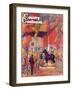 "Horse Auction," Country Gentleman Cover, October 1, 1944-Henry Soulen-Framed Giclee Print