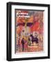 "Horse Auction," Country Gentleman Cover, October 1, 1944-Henry Soulen-Framed Giclee Print