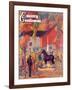 "Horse Auction," Country Gentleman Cover, October 1, 1944-Henry Soulen-Framed Giclee Print