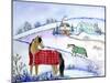 Horse Blanket-Jennifer Zsolt-Mounted Giclee Print