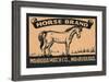 Horse Brand-null-Framed Art Print