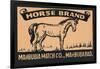 Horse Brand-null-Framed Art Print