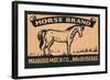 Horse Brand-null-Framed Art Print