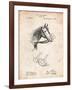 Horse Bridle Bit-Cole Borders-Framed Art Print