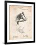 Horse Bridle Bit-Cole Borders-Framed Art Print