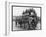 Horse Bus in Service During Festival Week at Birkenhead Merseyside-null-Framed Photographic Print