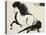 Horse, C1814-Katsushika Hokusai-Stretched Canvas