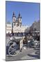 Horse Carriage at the Old Town Square (Staromestske Namesti)-Markus Lange-Mounted Photographic Print