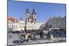 Horse Carriage at the Old Town Square (Staromestske Namesti)-Markus Lange-Mounted Photographic Print