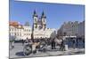 Horse Carriage at the Old Town Square (Staromestske Namesti)-Markus Lange-Mounted Photographic Print