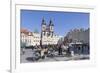 Horse Carriage at the Old Town Square (Staromestske Namesti)-Markus Lange-Framed Photographic Print