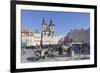 Horse Carriage at the Old Town Square (Staromestske Namesti)-Markus Lange-Framed Photographic Print