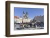 Horse Carriage at the Old Town Square (Staromestske Namesti)-Markus Lange-Framed Photographic Print