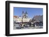 Horse Carriage at the Old Town Square (Staromestske Namesti)-Markus Lange-Framed Photographic Print