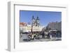 Horse Carriage at the Old Town Square (Staromestske Namesti)-Markus Lange-Framed Photographic Print