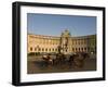 Horse Cart in Front of the Hofburg Palace on the Heldenplatz, Vienna, Austria, Europe-Michael Runkel-Framed Photographic Print