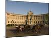 Horse Cart in Front of the Hofburg Palace on the Heldenplatz, Vienna, Austria, Europe-Michael Runkel-Mounted Photographic Print