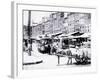 Horse Cart with Barrels, Philadelphia, Pennsylvania-null-Framed Photo