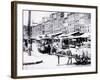 Horse Cart with Barrels, Philadelphia, Pennsylvania-null-Framed Photo