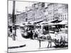 Horse Cart with Barrels, Philadelphia, Pennsylvania-null-Mounted Photo