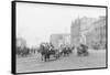 Horse Carts on Nevsky Prospect-null-Framed Stretched Canvas