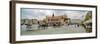 Horse coaches and Cloth Hall at market square, Krakow, Poland-null-Framed Photographic Print