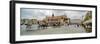 Horse coaches and Cloth Hall at market square, Krakow, Poland-null-Framed Photographic Print