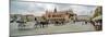 Horse coaches and Cloth Hall at market square, Krakow, Poland-null-Mounted Photographic Print