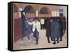 Horse Dealers at the Barbican, 1918-Robert Polhill Bevan-Framed Stretched Canvas