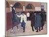 Horse Dealers at the Barbican, 1918-Robert Polhill Bevan-Mounted Giclee Print