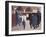 Horse Dealers at the Barbican, circa 1918-Robert Bevan-Framed Giclee Print