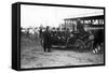 Horse-Drawn Car in St. Petersburg, C.1902-null-Framed Stretched Canvas