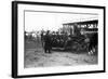 Horse-Drawn Car in St. Petersburg, C.1902-null-Framed Photographic Print