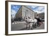 Horse-Drawn Carriage, Vienna, Austria-Jim Engelbrecht-Framed Photographic Print