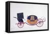 Horse-Drawn Carriage-null-Framed Stretched Canvas