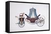 Horse-Drawn Carriage-null-Framed Stretched Canvas