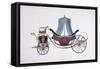 Horse-Drawn Carriage-null-Framed Stretched Canvas