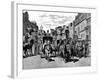 Horse-Drawn Carriages in Piccadilly, London, 1883-null-Framed Art Print