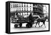 Horse-Drawn Cart Carrying Crates of Drink, German-Occupied Paris, July 1940-null-Framed Stretched Canvas