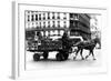 Horse-Drawn Cart Carrying Crates of Drink, German-Occupied Paris, July 1940-null-Framed Giclee Print