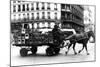 Horse-Drawn Cart Carrying Crates of Drink, German-Occupied Paris, July 1940-null-Mounted Giclee Print